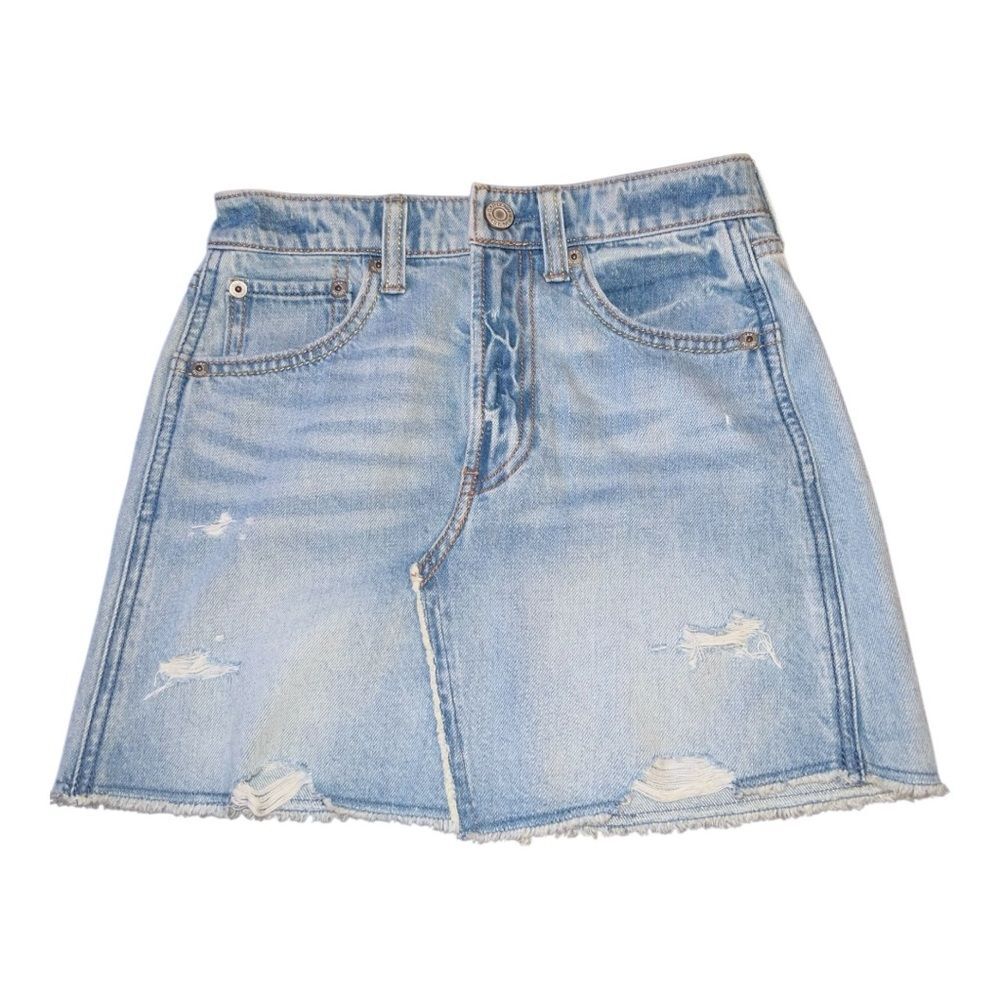 GAP Kids Light Blue Denim Skirt